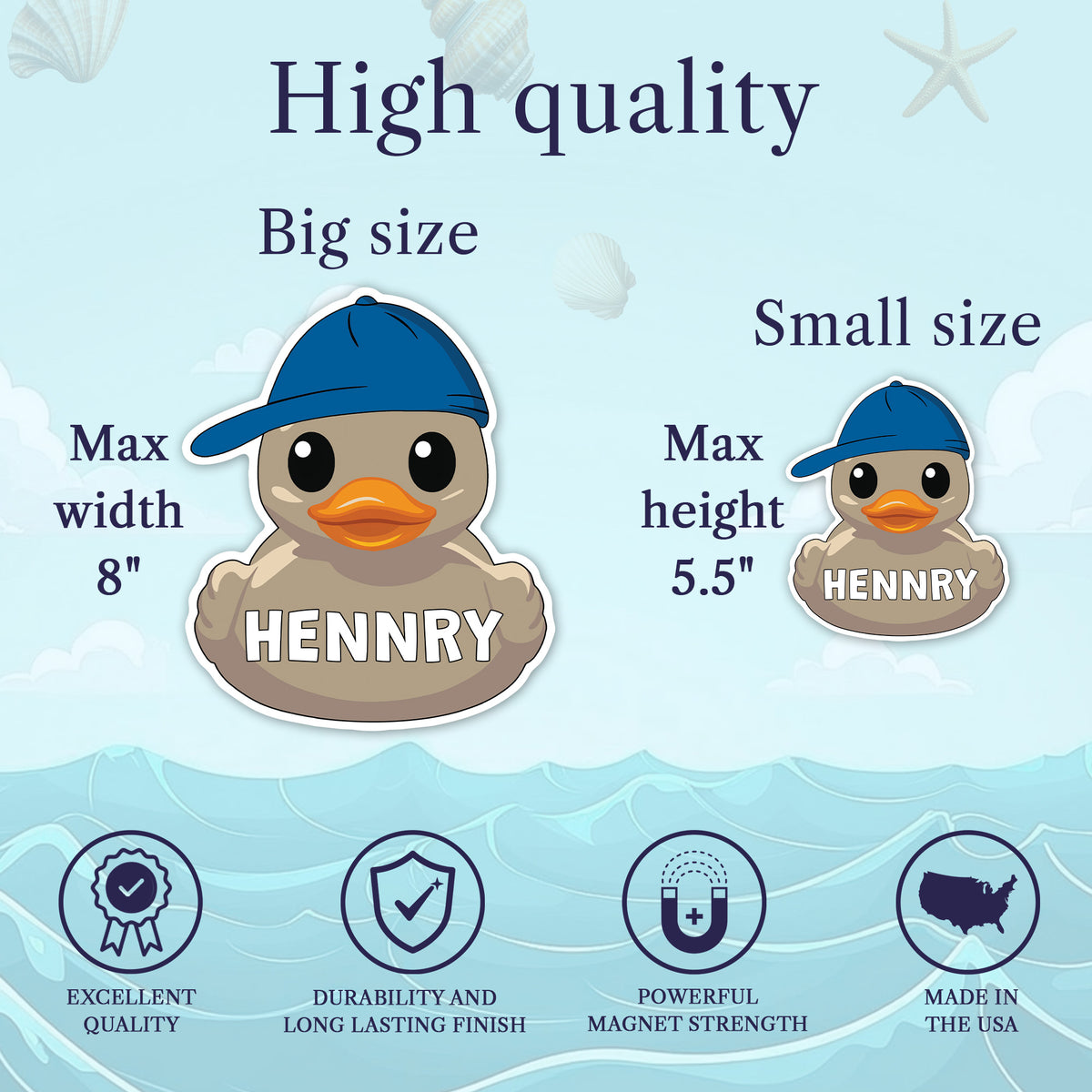 Custom Funny Cruise Duck Magnet for Cruise Door, Customized Cruising Duck Stateroom Decor, Durable Waterproof Cruise Magnet, Personalized Family Vacation Keepsake Travel Gift