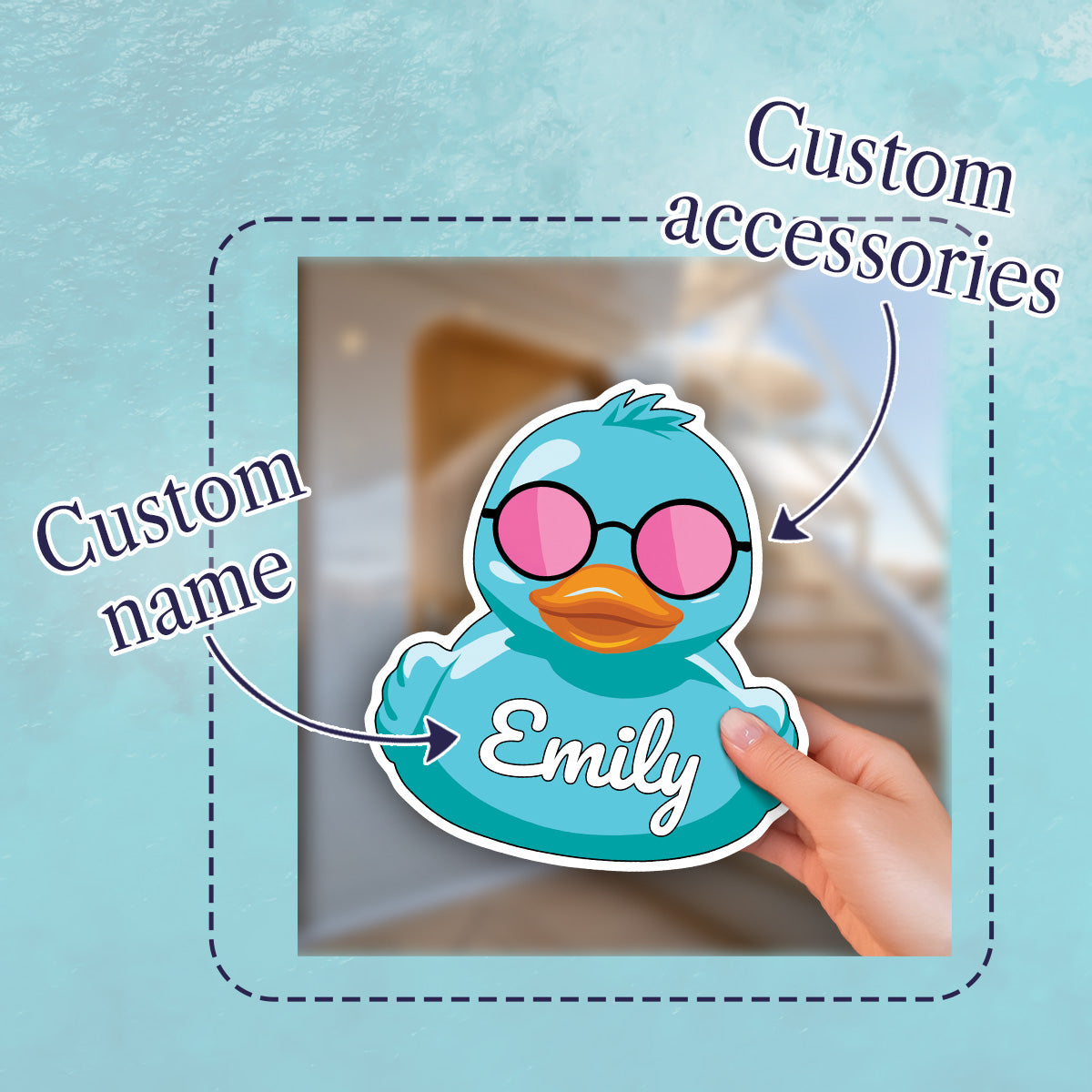 Custom Funny Cruise Duck Magnet for Cruise Door, Customized Cruising Duck Stateroom Decor, Durable Waterproof Cruise Magnet, Personalized Family Vacation Keepsake Travel Gift